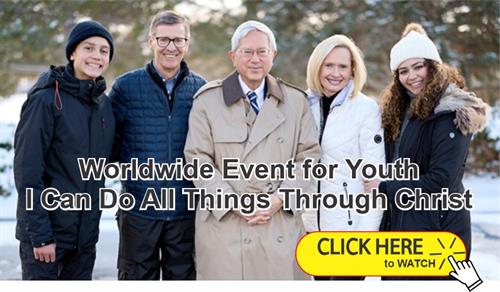 Worldwide Event for Youth: I Can Do All Things Through Christ